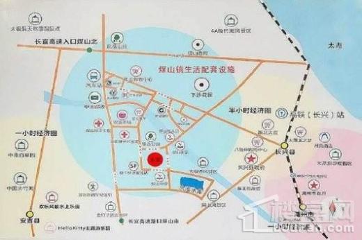 恒丰苑交通图