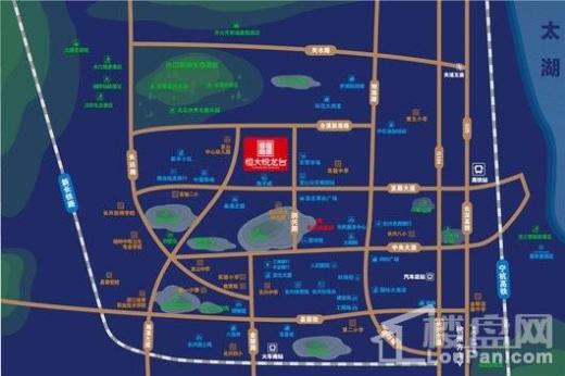 长兴恒大悦龙台交通图