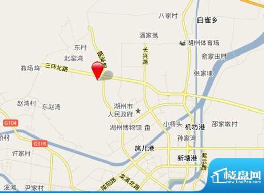 绿城御园交通图